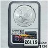 Image 2 : 2021 Silver Eagle NGC MS 70
