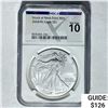 Image 1 : 2024(W) Silver Eagle NGC MS10