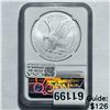 Image 2 : 2022 Silver Eagle NGC MS 70