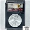 Image 1 : 2021 Silver Eagle NGC MS 70