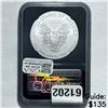 Image 2 : 2021 Silver Eagle NGC MS 70