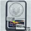 Image 2 : 2021 Eagle S$1 NGC MS 70 SILVER