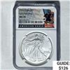 Image 1 : 2023 Silver Eagle NGC MS 70