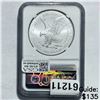 Image 2 : 2021 Silver Eagle NGC MS70