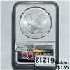 Image 2 : 2021 Silver Eagle NGC MS 70