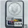 Image 2 : 2021 Eagle $1 Silver NGC MS 70