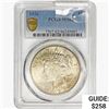 Image 1 : 1926 Silver Peace Dollar PCGS MS62