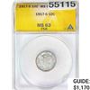 Image 1 : 1917-S Mercury Silver Dime ANACS MS63 FSB