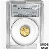 Image 1 : 1934 Mercury Silver Dime PCGS MS65 FB