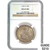 Image 1 : 1952-D Franklin Half Dollar NGC MS65 FBL