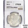 Image 1 : 1887-O Morgan Silver Dollar NGC MS61