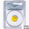 2007-W $5 1/10oz. Gold Eagle PCGS MS69
