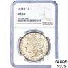 Image 1 : 1878-S Morgan Silver Dollar NGC MS63
