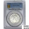 1938 Walking Liberty Half Dollar PCGS PR66 SILVER