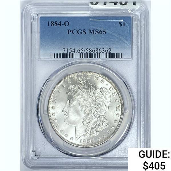1884-O Morgan Dollar PCGS MS65 SILVER