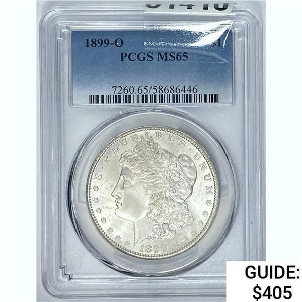 1899-O Morgan Dollar PCGS MS65 SILVER