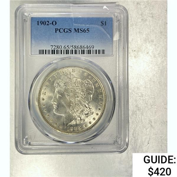1902-O Morgan Dollar PCGS MS65 SILVER