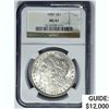 Image 1 : 1894 Morgan Silver Dollar NGC MS61