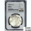 Image 1 : 1890-CC Morgan Silver Dollar NGC MS62