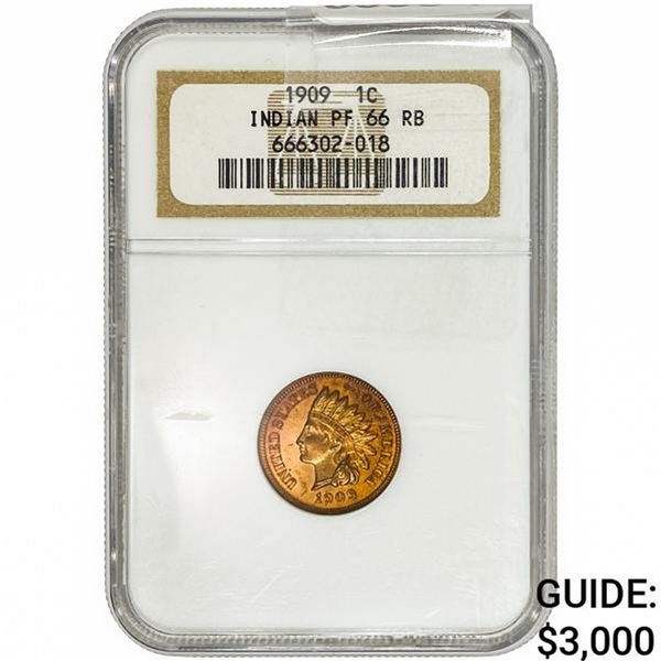 1909 Indian Head Cent NGC PF66 RB