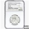 Image 1 : 2006-W $50 1/2oz Burnished Platinum Eagle NGC MS70