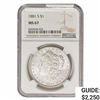 Image 1 : 1881-S Morgan Silver Dollar NGC MS67