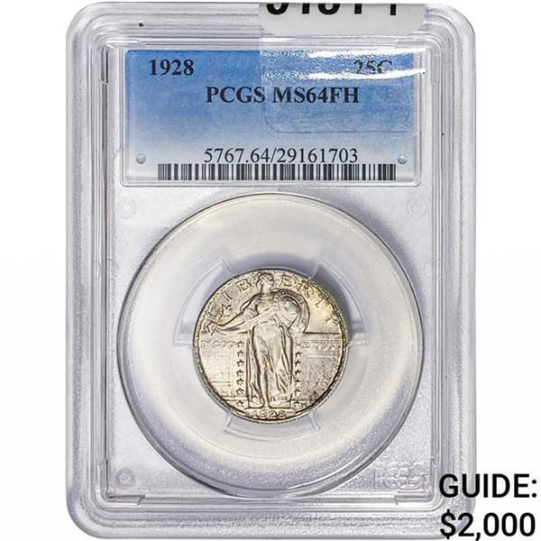 1928 Standing Liberty Quarter PCGS MS64 FH