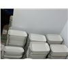 Image 1 : LOT DE 54 ASSIETTES RECTANGULAIRE