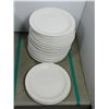 Image 2 : LOT DE 22 ASSIETTES RONDE 6.5"d.