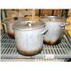 Image 1 : LOT DE 3 CHAUDRONS ASST