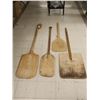 Image 2 : LOT DE 4 SPATULES POUR PIZZA EN BOIS