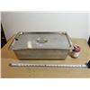 Image 1 : CONTENANT INOX AVEC COUVERCLE 13"x21"x6"