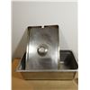 Image 2 : CONTENANT INOX AVEC COUVERCLE 13"x21"x6"
