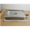Image 1 : CONTENANT INOX AVEC COUVERCLE 13"x21"x4"