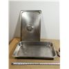 Image 2 : CONTENANT INOX AVEC COUVERCLE 13"x21"x2.5"