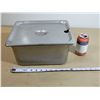 Image 1 : CONTENANT INOX AVEC COUVERCLE 13"x10.5"x6"