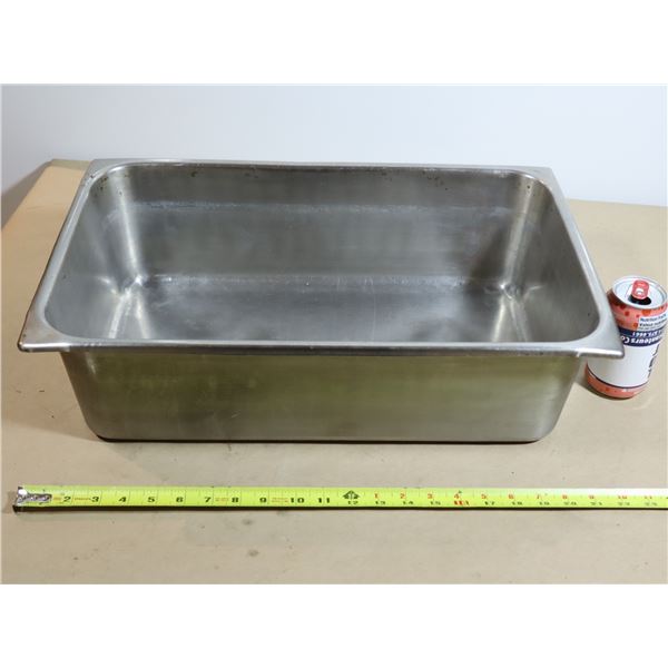 CONTENANT INOX 13"x21"x6"