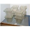 Image 1 : LOT DE 9 CONTENANTS EN PLASTIQUE ASST