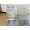 Image 2 : LOT DE 9 CONTENANTS EN PLASTIQUE ASST