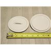 Image 1 : LOT DE +/- 175 COUVERCLES OVAL 4.5"x4" (SANS BAC)