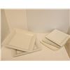 Image 1 : LOT DE 5 ASSIETTES CARRÉE ASST
