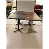Image 1 : LOT DE 4 TABLES BISTRO ASST