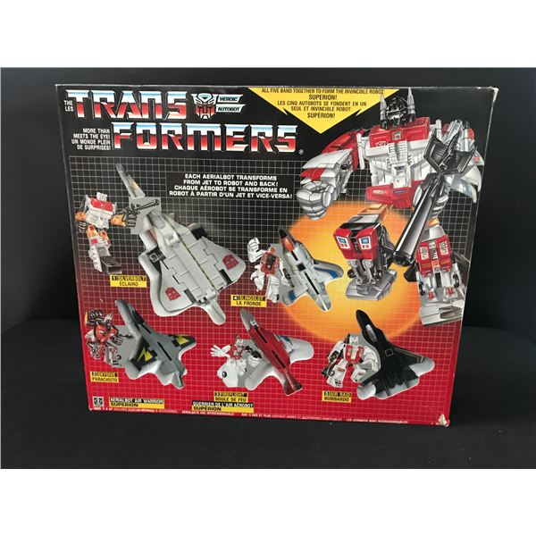 Transformers G1 Takara-Hasbro Aerialbots Pentajet Superion, 1985 Gig UK
