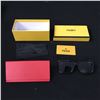 Image 1 : FENDI SUNGLASSES WITH CASE AND BOX