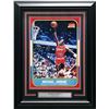Image 1 : MICHAEL JORDAN SIGNED AND CUSTOM FRAMED POSTER (UPPER DECK COA)