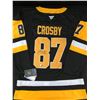 Image 1 : SIDNEY CROSBY SIGNED PENGUINS JERSEY KB AUTHENTICS COA