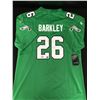 Image 1 : SAQUON BARKLEY SIGNED EAGLES JERSEY KB AUTHENTICS COA