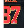 Image 2 : TRAVIS KELCE SIGNED CHIEFS JERSEY KB AUTHENTICS COA