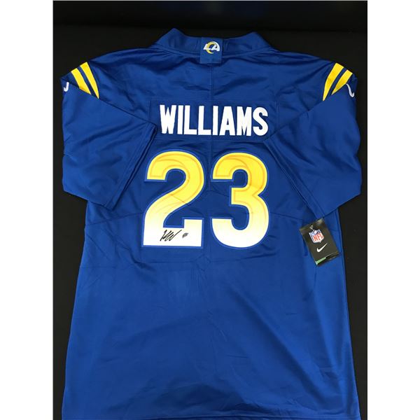 KYREN WILLIAMS SIGNED RAMS JERSEY KB AUTHENTICS COA
