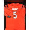 Image 1 : TEE HIGGINS SIGNED BENGALS JERSEY KB AUTHENTICS COA